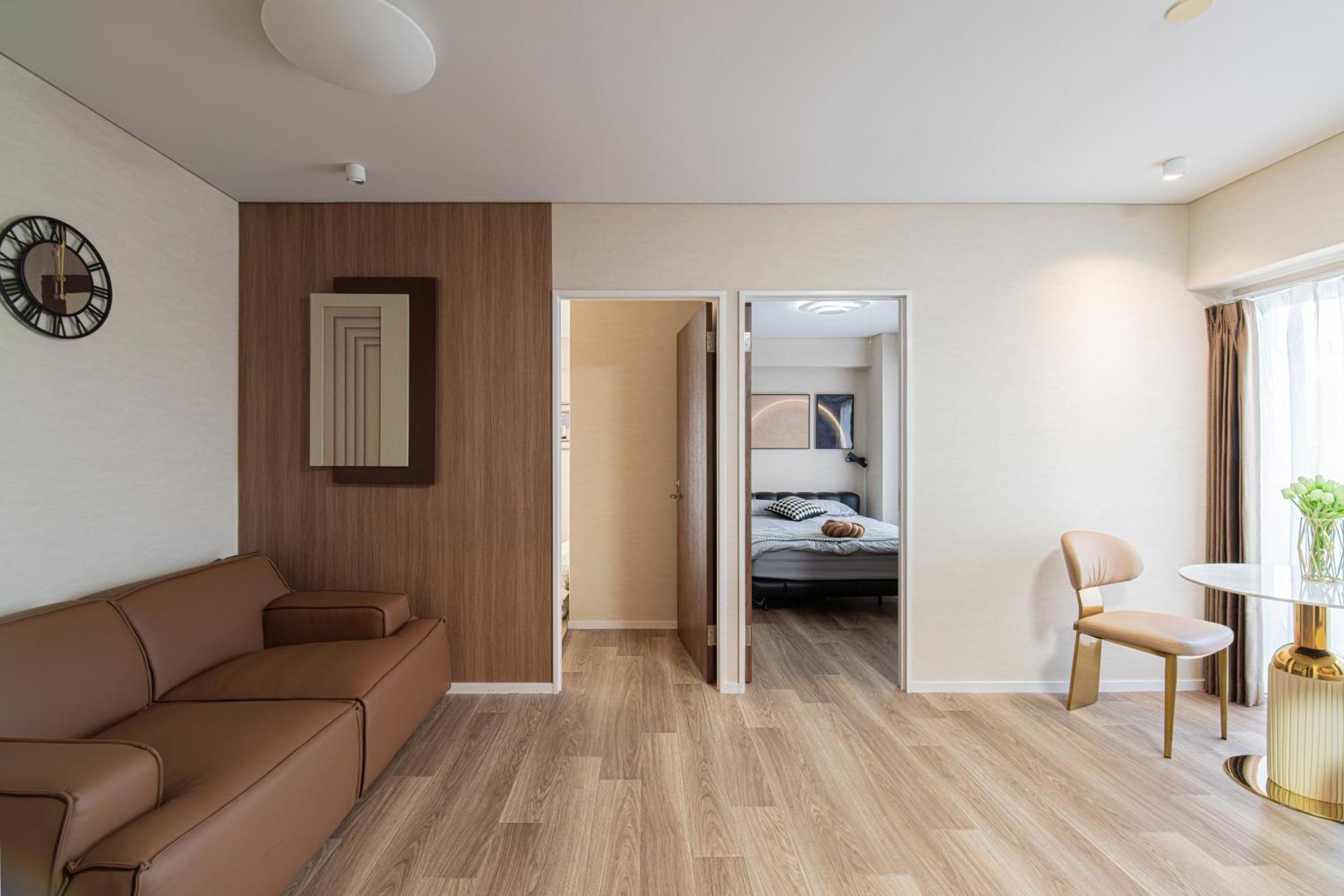 Z7全新装修套房3室2厅 新宿2站4分钟,max 8p-spacious,3rooms Near Shinjuku Tokio