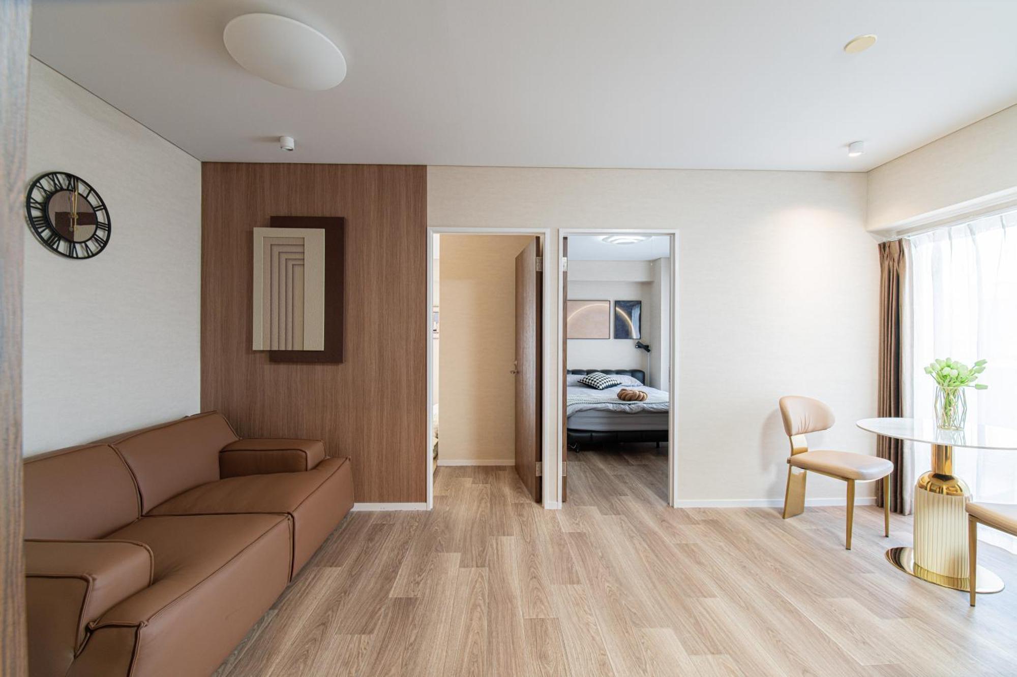 Z7全新装修套房3室2厅 新宿2站4分钟,max 8p-spacious,3rooms Near Shinjuku Tóquio