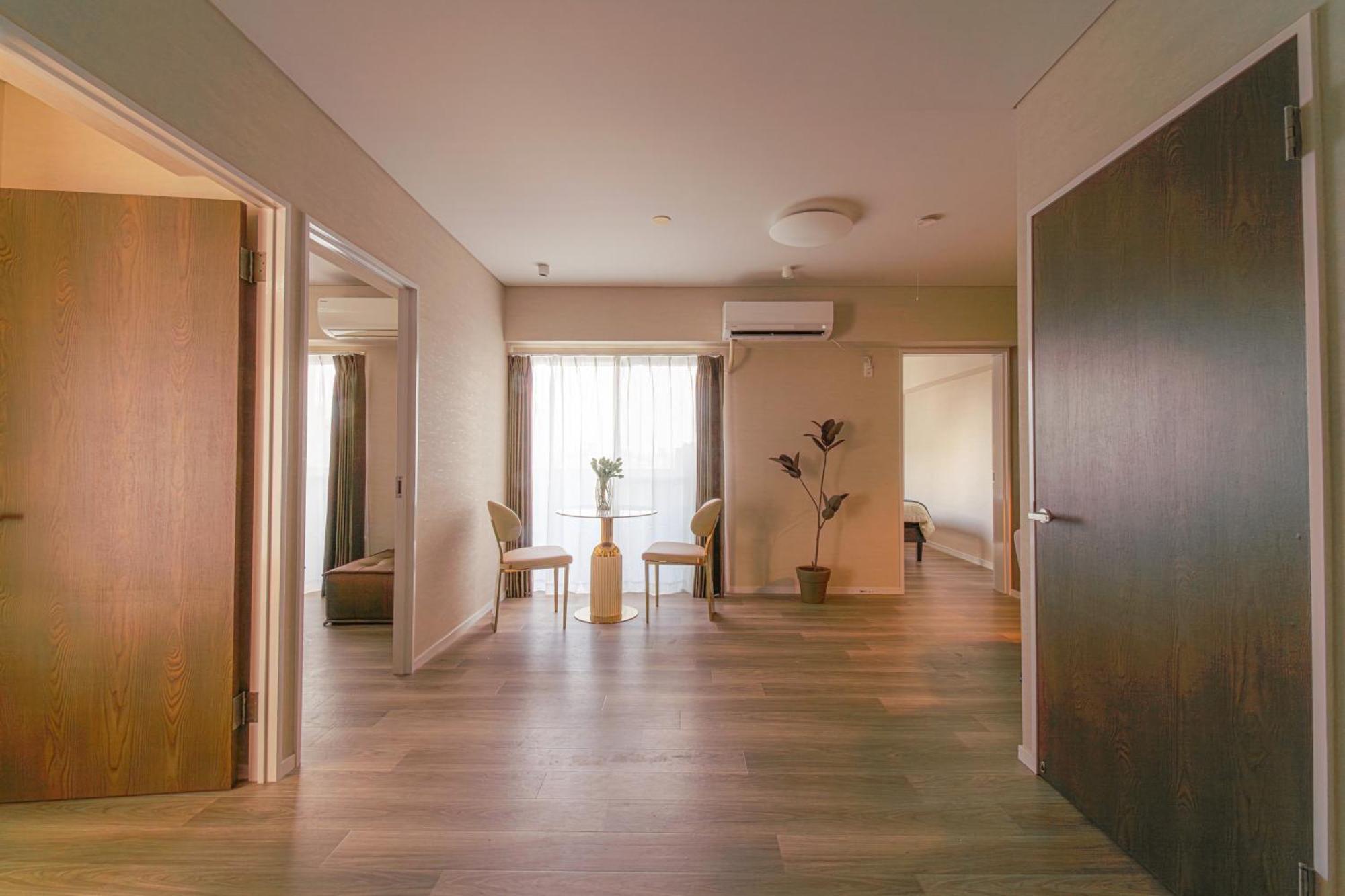 Z7全新装修套房3室2厅 新宿2站4分钟,max 8p-spacious,3rooms Near Shinjuku Apartamento